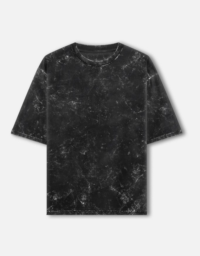 Acid Washed Oversized Tee